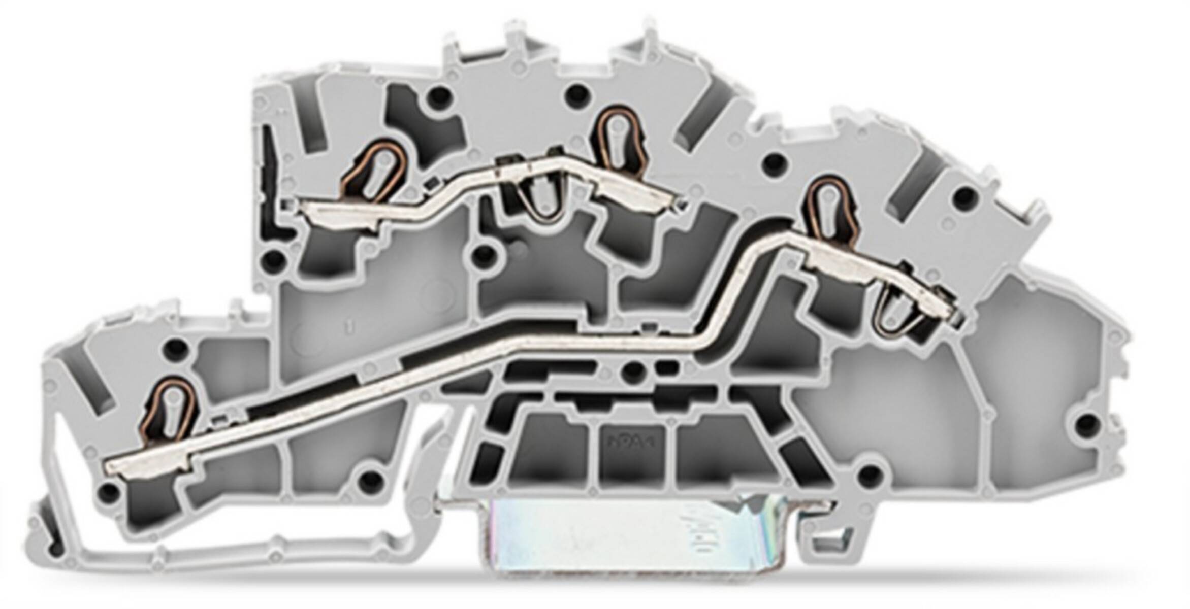 WAGO GmbH & Co. KG Installationsetagenklemme 2003-7642