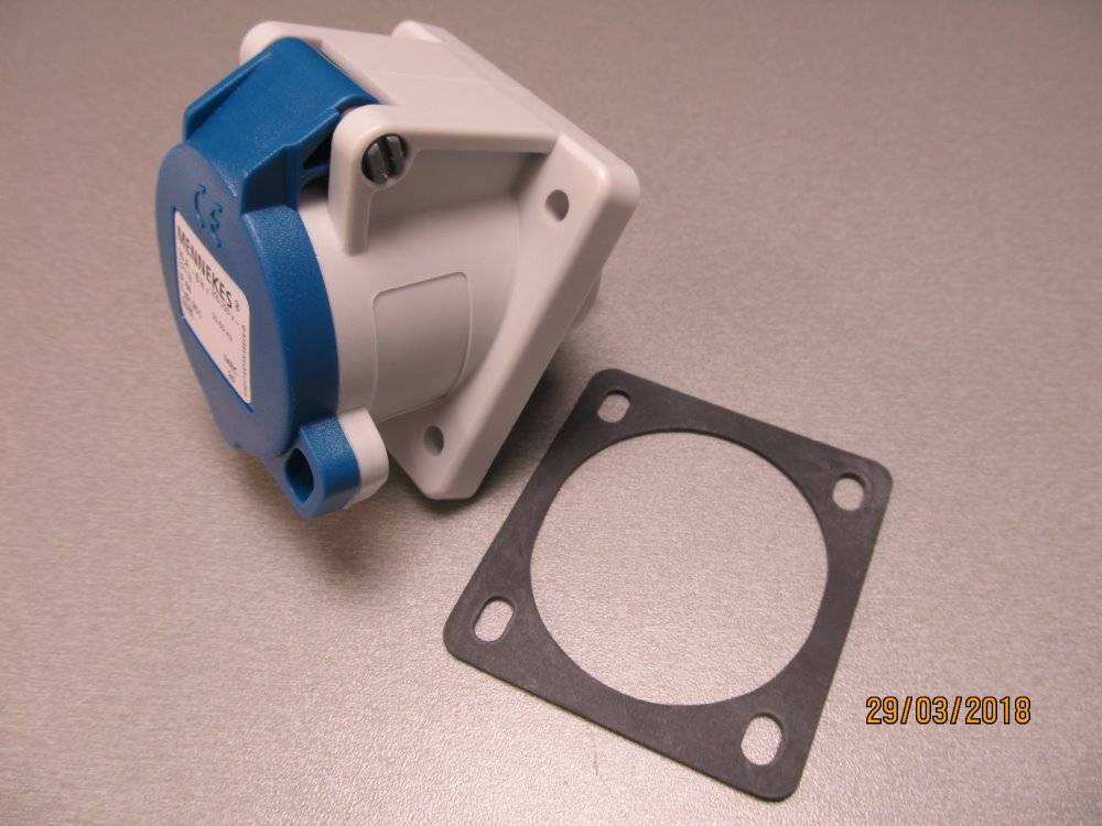 Anbaudose, 16A3p6h230V, IP44 - 10 Stück