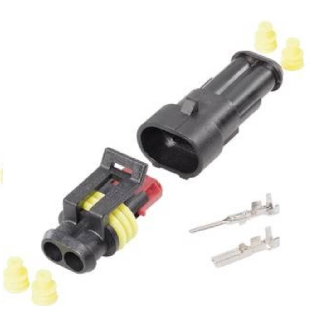 Superseal Set AMP-SUPERSEAL 1,5 Serie 2-polig - 1 Stück