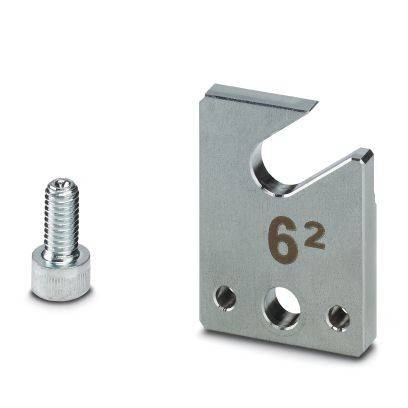 Metallhardware-Set mit einer Schraube und einer mit „6²