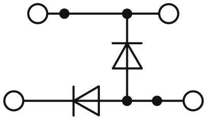 Phoenix Contact Bauelementreihenklemme PTTB 2,5-2DI#3211433