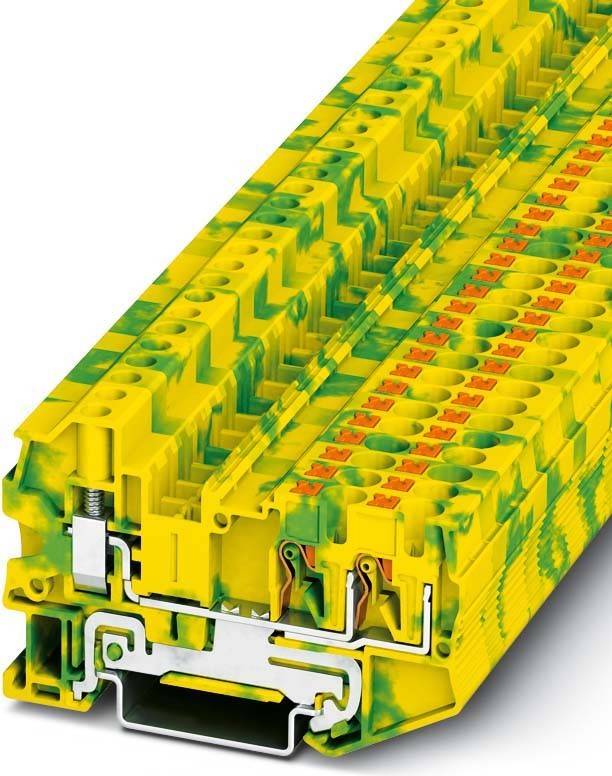 Phoenix Contact Schutzleiter-Reihenklemme PTU 4-TWIN-PE