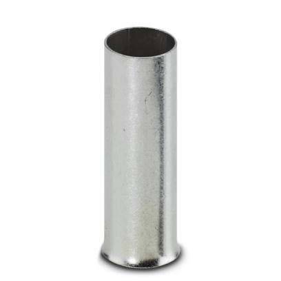 Eine zylindrische Metallröhre mit glänzender Oberfläche, die senkrecht steht.