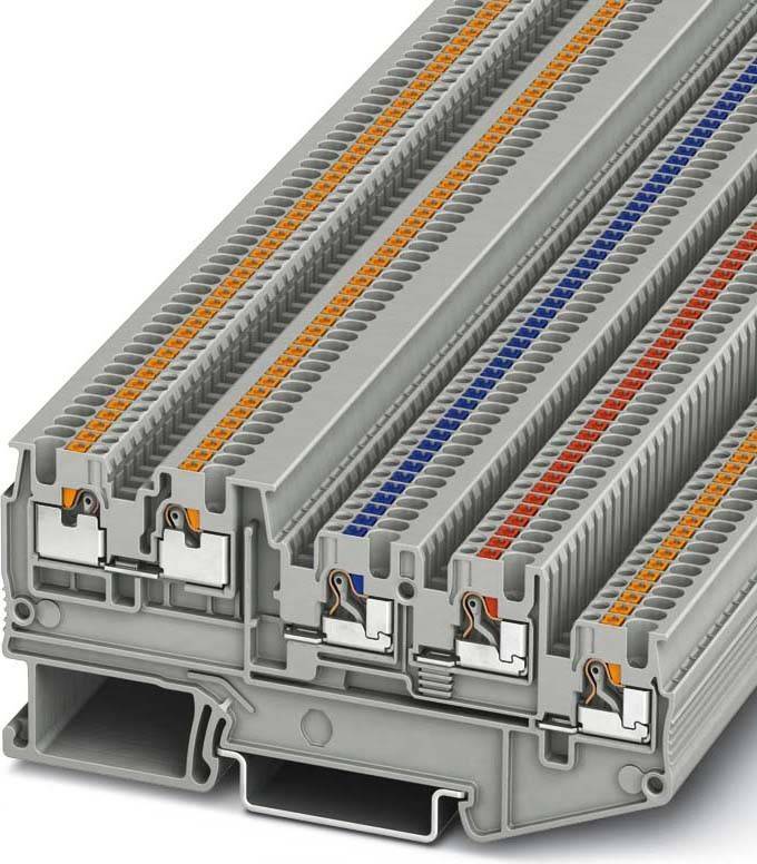 Phoenix Contact Initiatoren-/Aktorenklemme PTIO1,5/S/4-LED 24GN