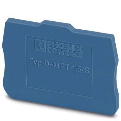 Phoenix Contact Abschlussdeckel D-MPT 1,5/S BU