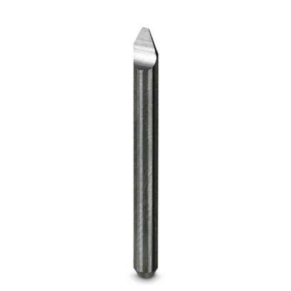 Ein zylindrischer Metallbohrer mit konischer Spitze, entwickelt für präzise Bohrvorgänge.