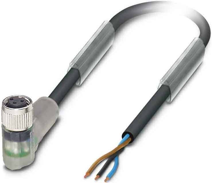 Phoenix Contact Sensor-Kabel, Buchse M8 SAC3P5,0-PUR/M8FR-2L
