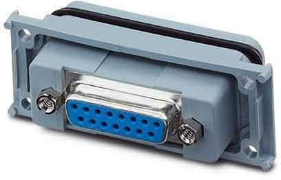 Phoenix Contact D-SUB Anbaurahmen VS-15-A-GC-BU/BU