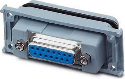 Phoenix Contact D-SUB Anbaurahmen VS-15-A-GC-BU/BU