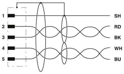 Phoenix Contact Bussystem-Einbaustecker SACCBP-MS-5C#1437591