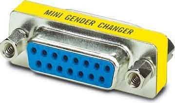 Phoenix Contact D-SUB Gender-Changer VS-15-GC-BU/BU