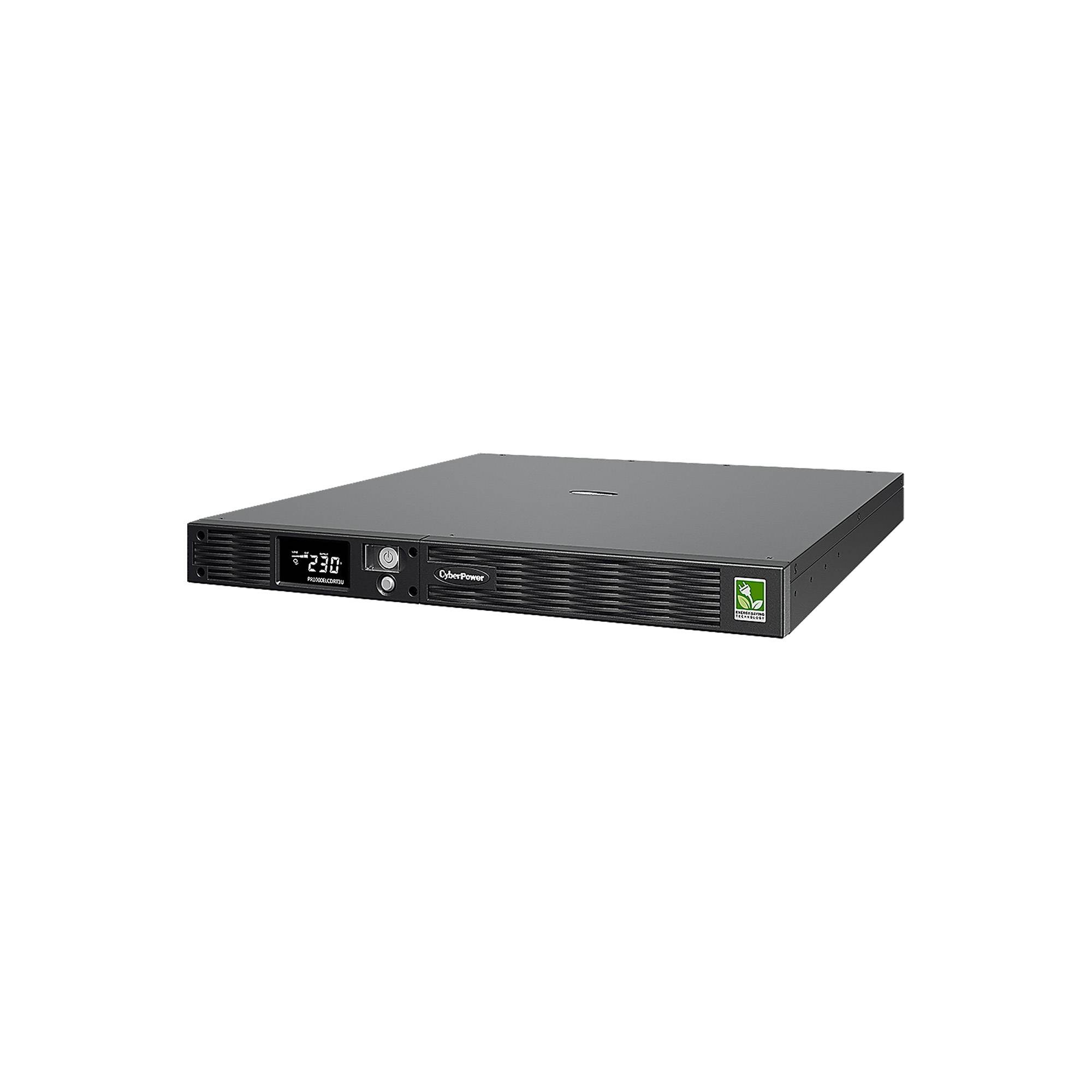 CYBERPOWER SYSTEMS - CyberPower Professional Rack Mount LCD Series PR1000ELCDRT1U - USV (Rack - einbaufähig)