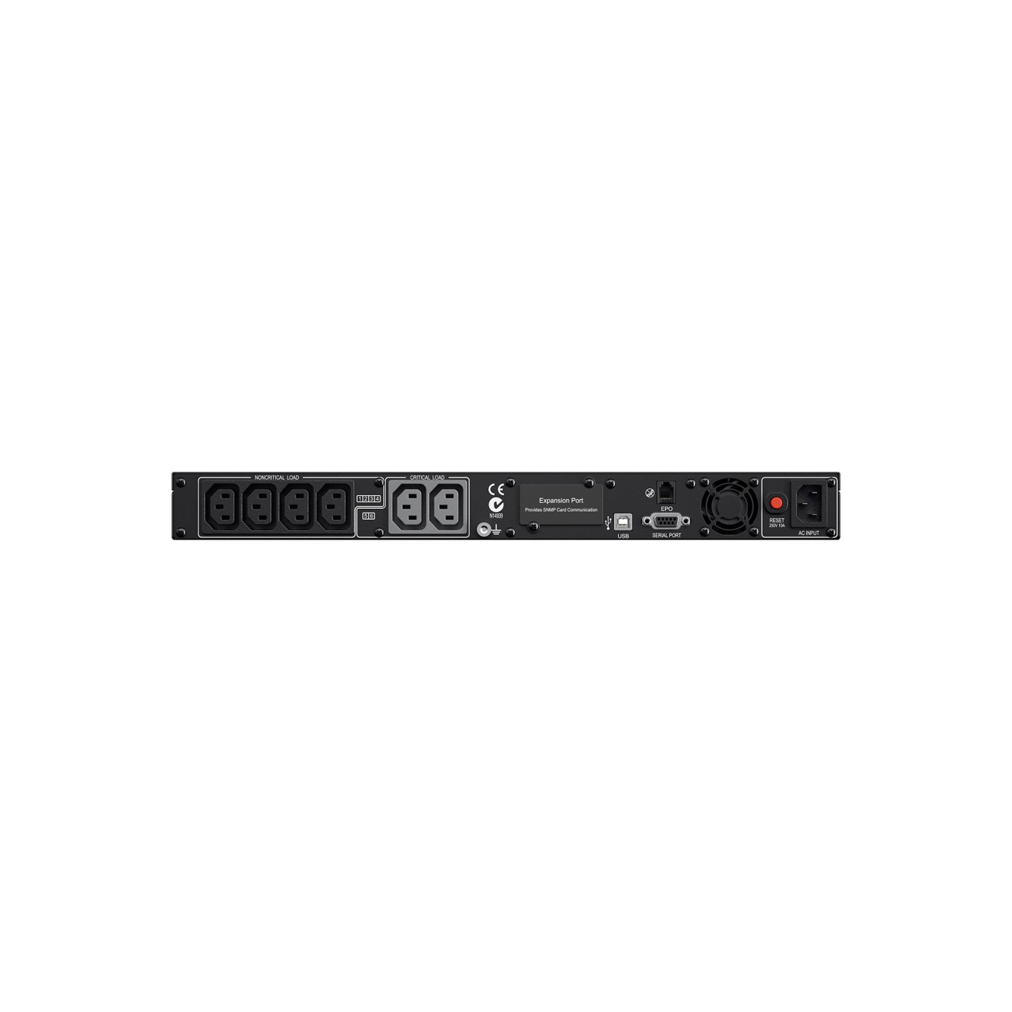 CYBERPOWER SYSTEMS - CyberPower Professional Rack Mount LCD Series PR1000ELCDRT1U - USV (Rack - einbaufähig)