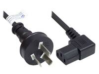 GOOD CONNECTIONS - Alcasa P8031-S018, 1,8 m, Netzstecker Typ I, C13-Koppler, 250 V, 10 A