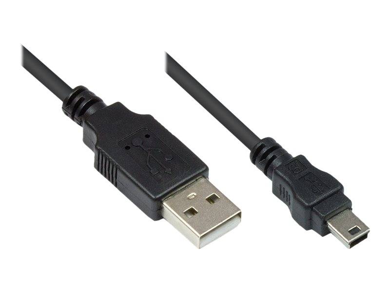 Good Connections USB-Kabel - USB (M) bis Mini-USB, Typ B (M)