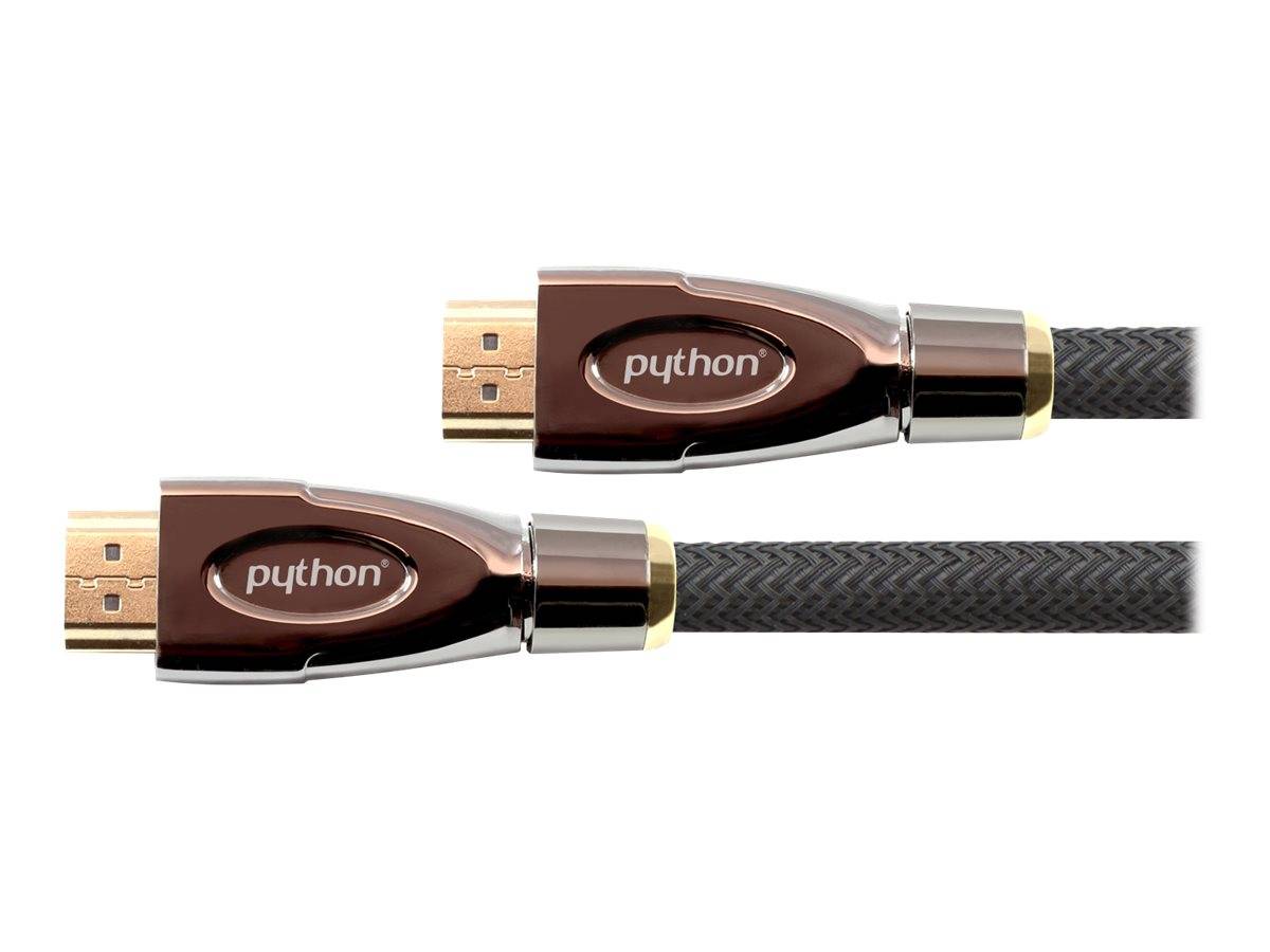 PYTHON - HDMI mit Ethernetkabel - HDMI (M) bis HDMI (M)
