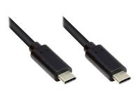 Good Connections USB 3.1 (Gen.1) Kabel USB-C schwarz 1,5m