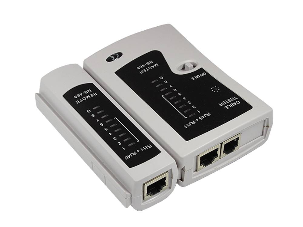 Good Connections® Universal Netzwerk Werkzeug Kit 6 in 1, inkl. 20x RJ45 Stecker/-Knickschutztüllen