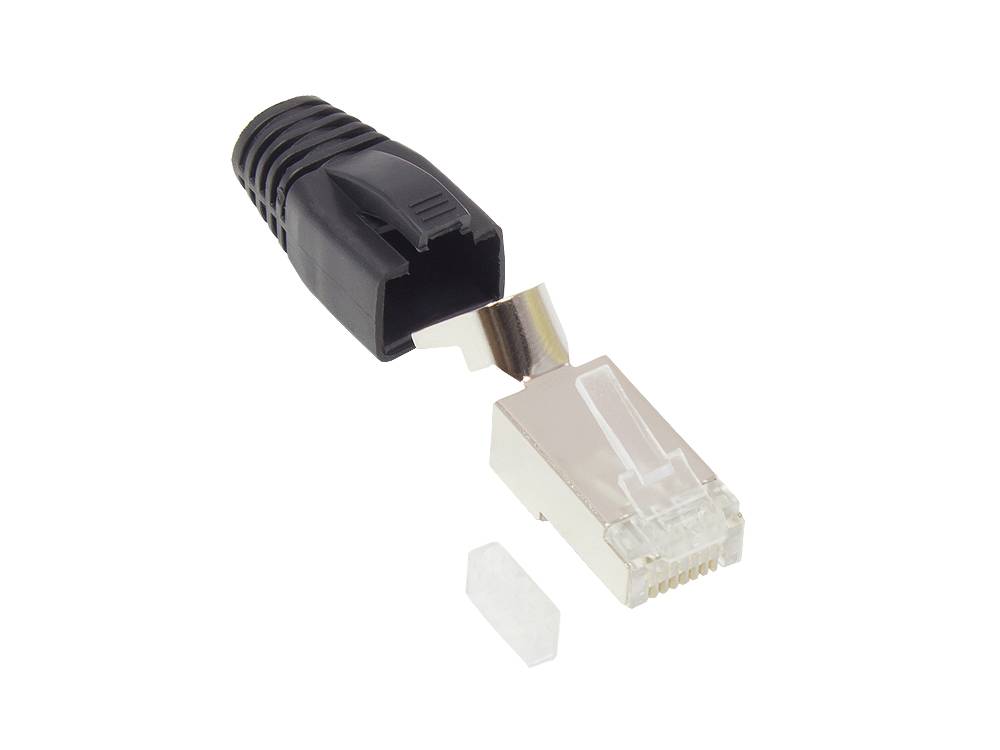 Good Connections GC-N0093 - RJ-45 - Schwarz - Cat6a - Gold - 1 Stück(e) - 500 MH