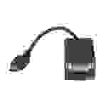 Good Connections® HDMI Y-Kabel, 1x HDMI-St an 1x HDMI-Bu + 1x DVI-D-Bu (24+1)