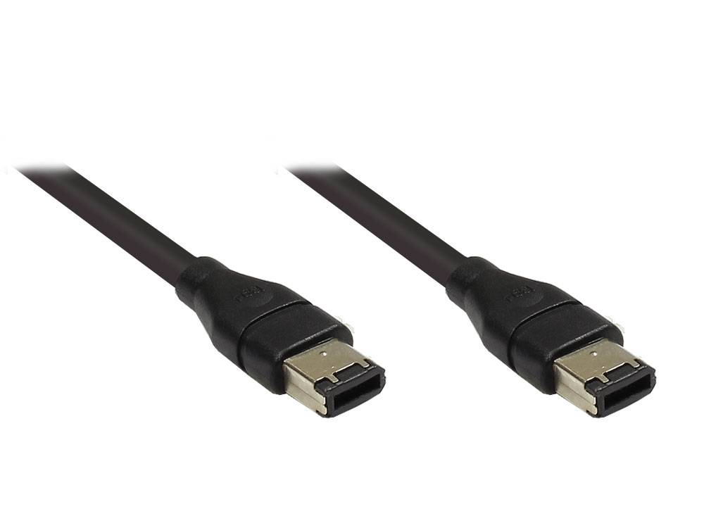 Good Connections® Anschlusskabel FireWire IEEE1394a 6/6, 2m