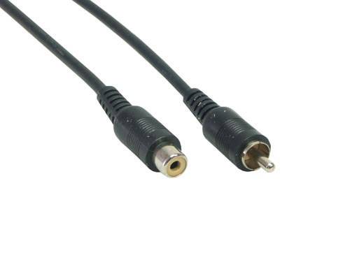 Good Connections® Cinch Video Verlängerungskabel, Länge: 2,5m