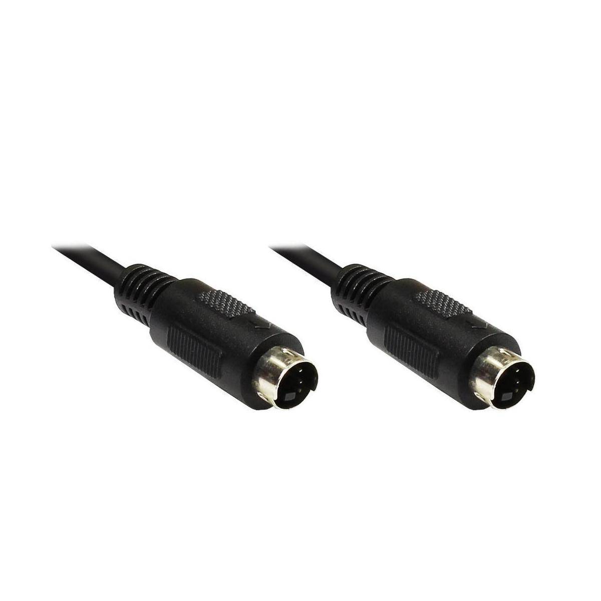 Anschlusskabel S-VHS Stecker an Stecker, 2m