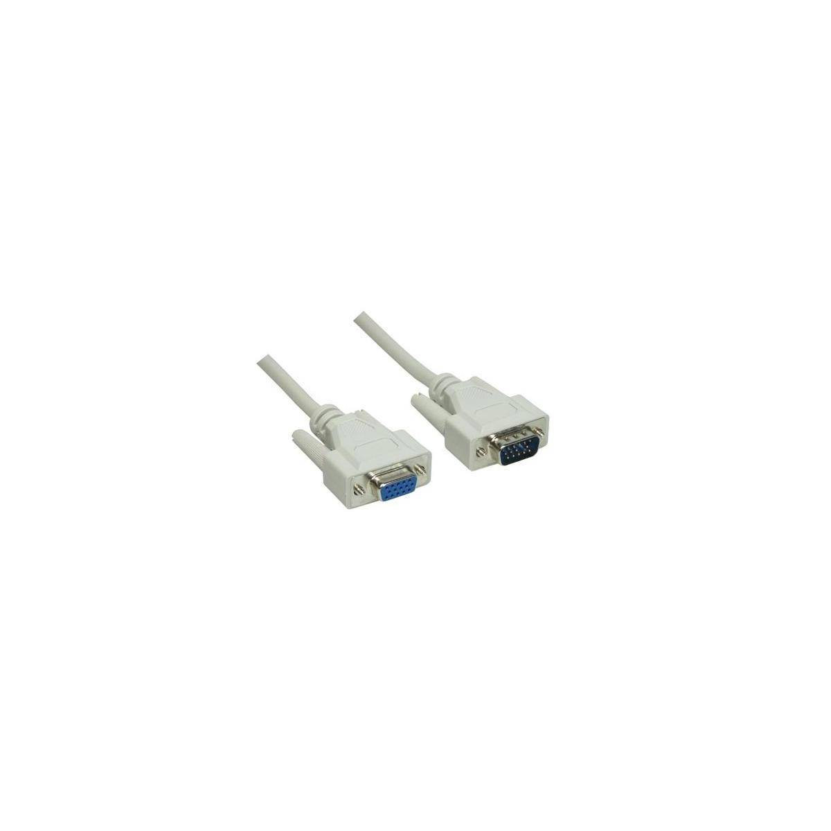 Verlängerung VGA Stecker auf Buchse, 3m