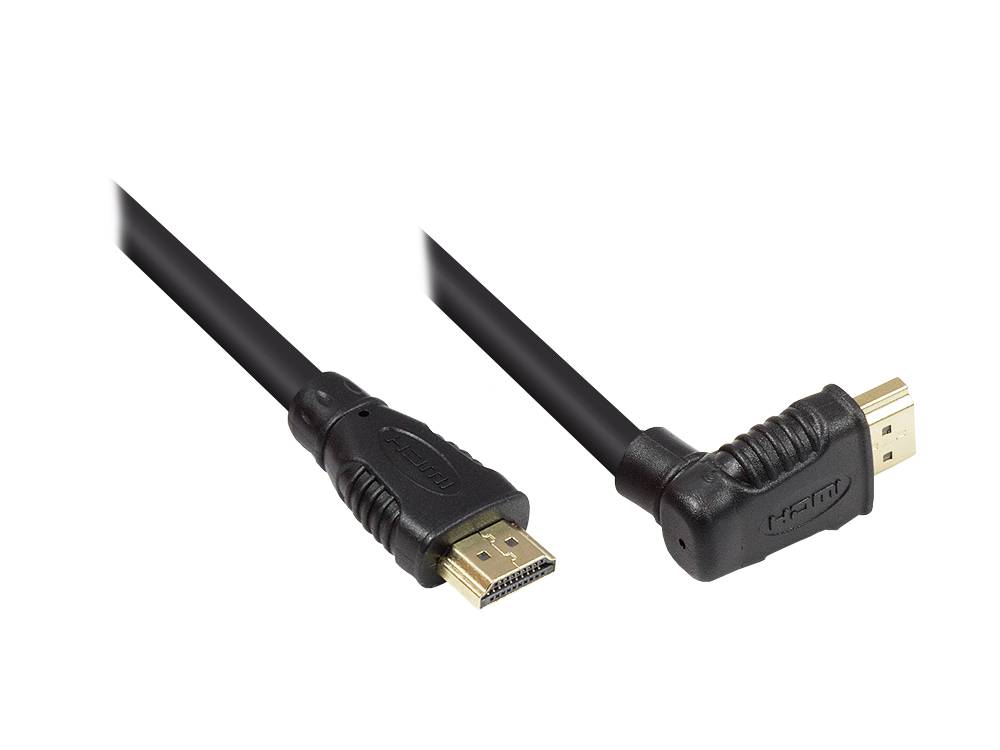 Good Connections High-Speed-HDMI-Kabel mit Ethernet - Winkelstecker oben - vergo