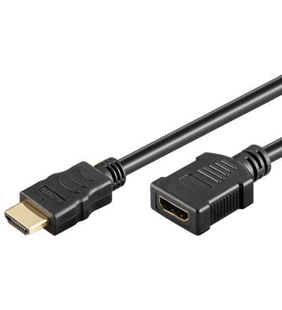 Good Connections® High-Speed-HDMI®-Verlängerung mit Ethernet, vergoldete Stecker, 1,5m