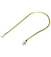 Good Connections Lüfter Adapterkabel 3pin Stecker auf 2pin Buchse