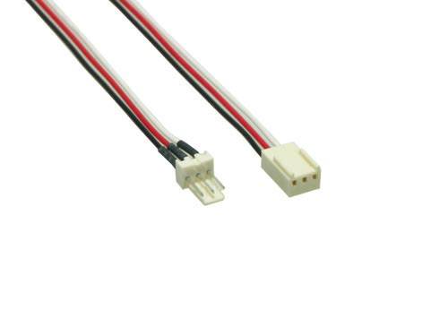 Good Connections® Lüfter Verlängerungskabel, 3pin St/Bu, ca. 60cm