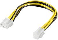 GOOD CONNECTIONS - Alcasa 5021-4P8P, 0,2 m, 4-pin ATX12V, Männlich, Gerade, Gerade, Mehrfarben