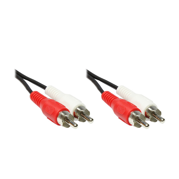 Good Connections® Stereo Cinchkabel, 2 x Cinch St / 2 x Cinch St, 1,5m