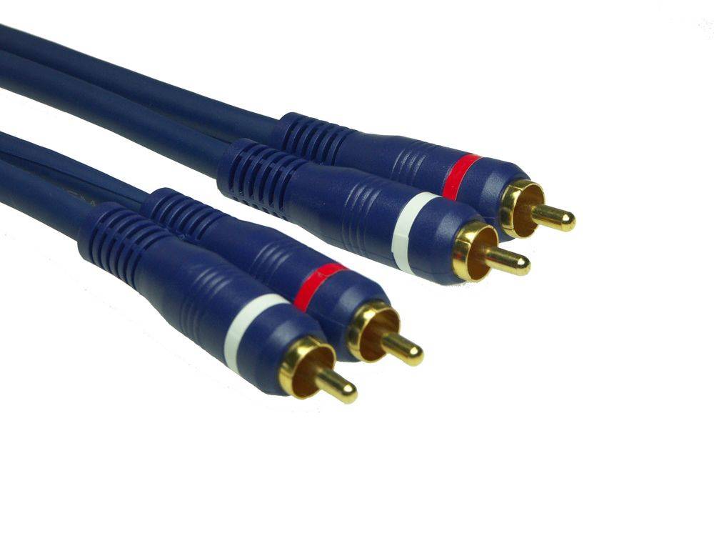 Good Connections® Premium Stereo Cinchkabel, Länge: 5m