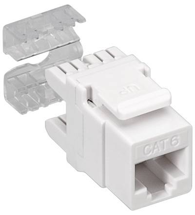 Good Connections® KeyStone Jack Cat. 6 RJ45, LSA, UTP, SNAP-IN