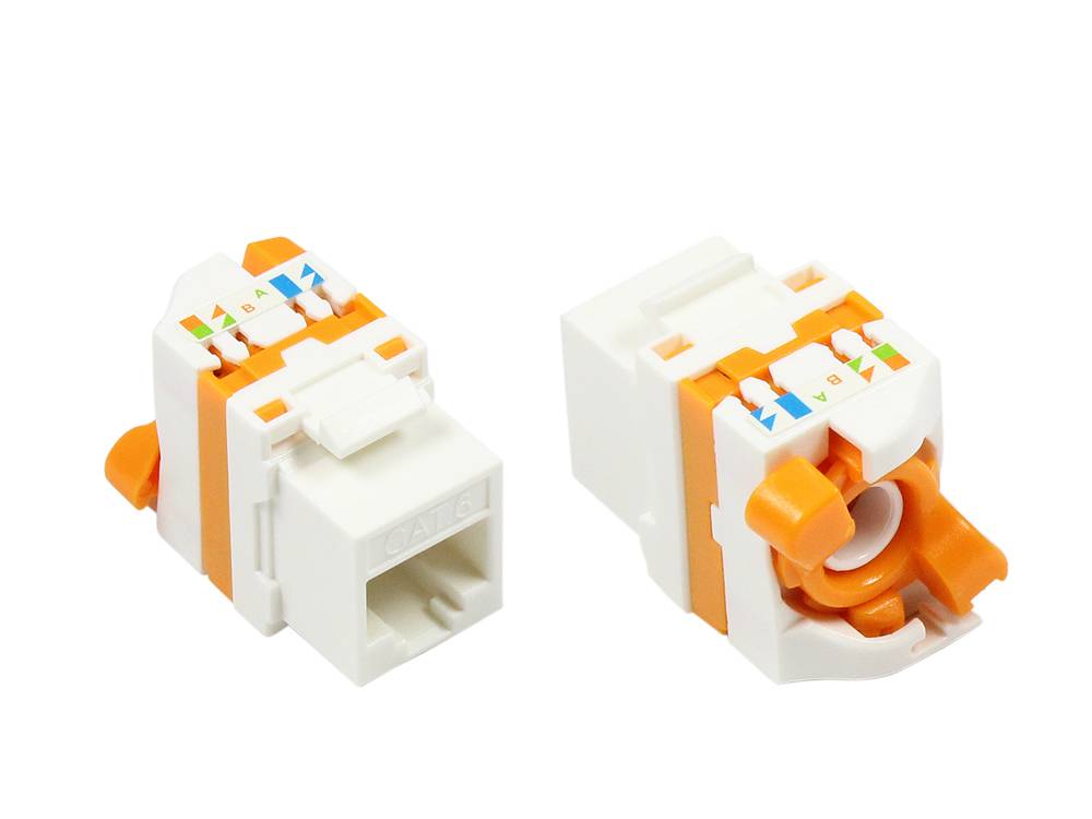 Good Connections® KeyStone RJ45 Buchse, Cat. 6, UTP, ungeschirmt