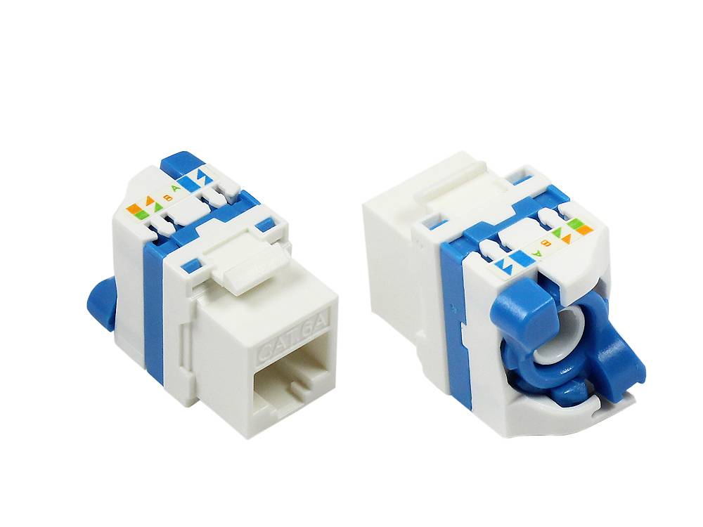 Good Connections® KeyStone RJ45 Buchse, Cat. 6a, UTP, ungeschirmt