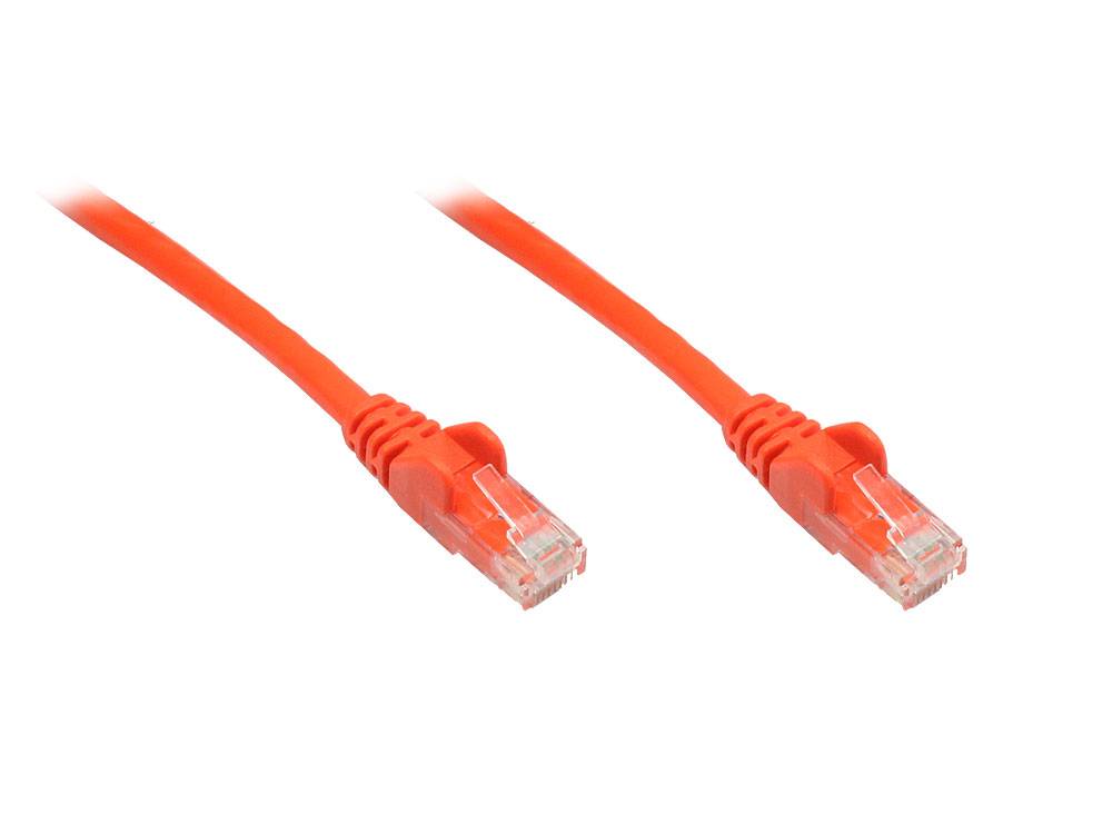 Good Connections® Patchkabel, Cat. 6, U/UTP, orange, 0,25m