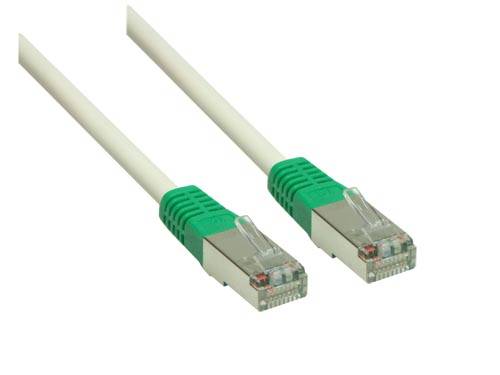 Good Connections® Patchkabel, Cat. 6, S/FTP, PiMF, crossover, grau, 5m