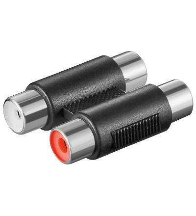 Good Connections® Audio-Adapter, 2x Cinch Kupplung auf 2x Cinch Kupplung