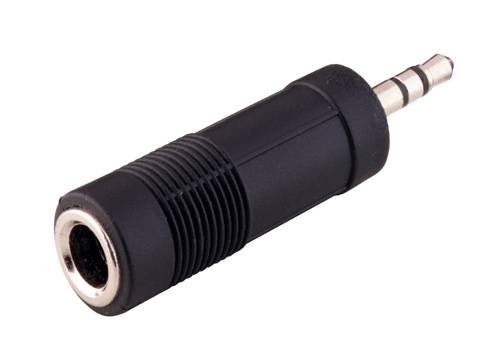 Good Connections® Audio Stereo Adapter 3,5mm Stecker / 6,3mm Buchse