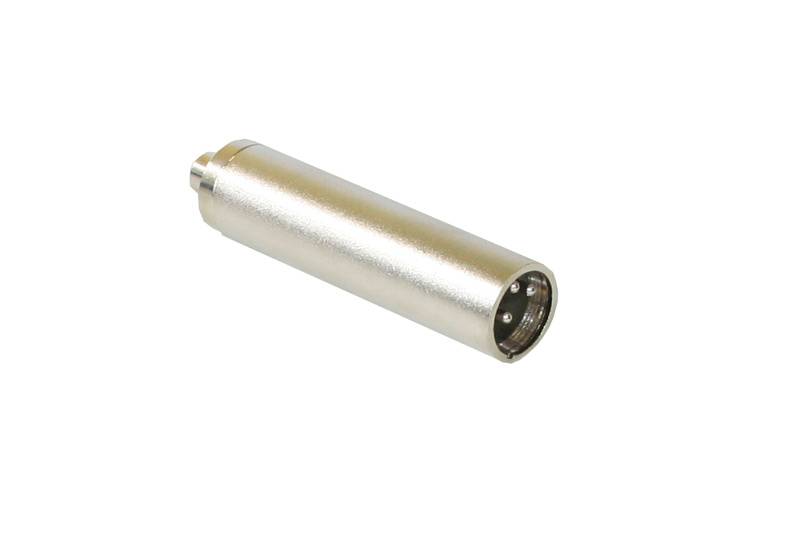 Good Connections® Adapter XLR-Stecker an 6,3 Klinkenbuchse Mono