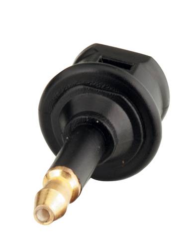 Good Connections® Adapter Toslink Buchse an 3,5mm Mini Stecker, schwarz