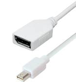 Good Connections® Adapter Mini DisplayPort Stecker auf DisplayPort Buchse, ca. 15cm