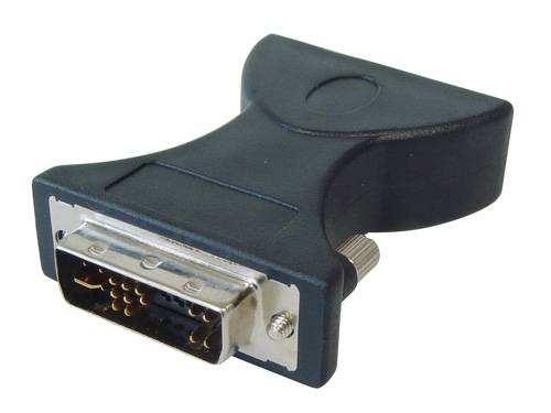Good Connections® Adapter DVI Stecker (24+5) an 3x Cinch Buchse (RGB)