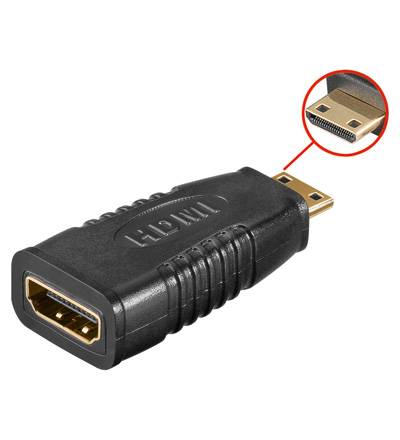 Good Connections® HDMI Adapter A-Buchse an C-Stecker (Mini Stecker)