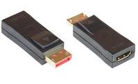 GOOD CONNECTIONS - Alcasa HDMI-DP14G, Displayport, HDMI, Schwarz