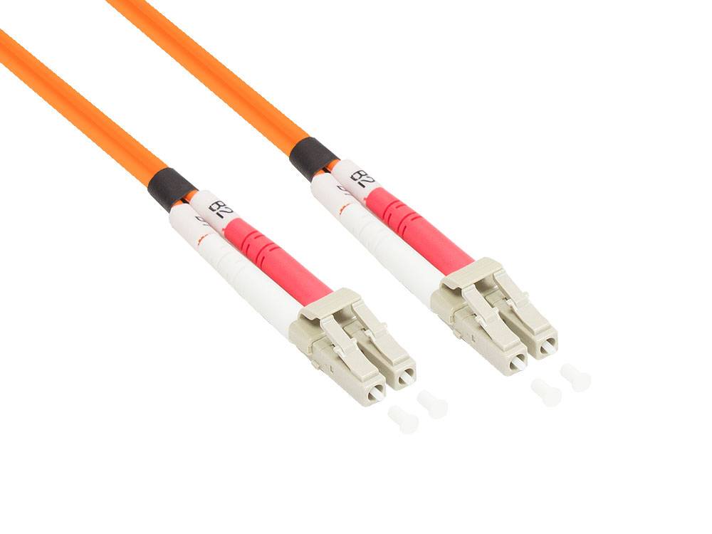 Patchkabel LWL Duplex OM2 (Multimode, 50/125) LC/LC, 30m, Good Connections®