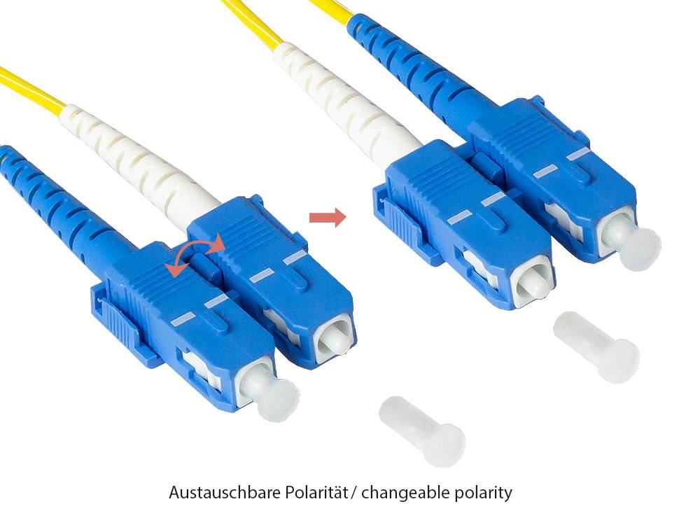 GOOD CONNECTIONS - Alcasa LW-9075LS, 7,5 m, OS2, 2x LC, 2x SC